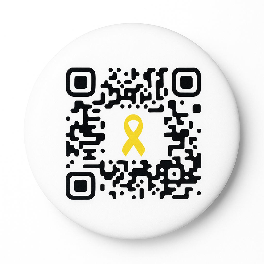 QR Pin of Netanyahu at the UN