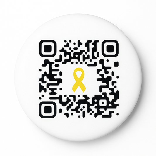 QR Pin of Netanyahu at the UN
